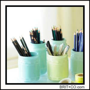 mason-jar-DIY-pencil-organizer