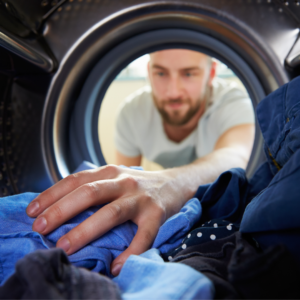 graduate does laundry