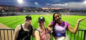 M2O at sports game
