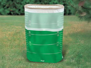 trash at super bowl party