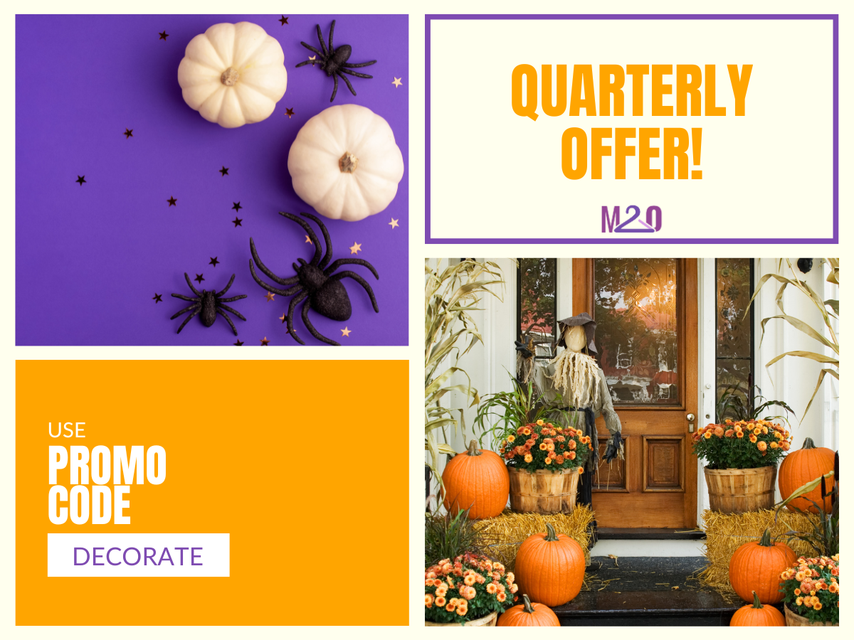 Quarterly offer- Use code Decorate