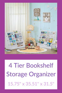 Playroom Bookshelf storage